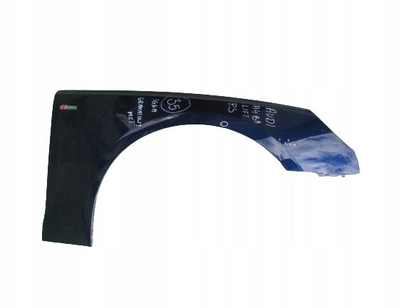 AUDI A4 B9 8W LIFT 20- BŁOTNIK PRAWY GRANATOWY ATRAMENT MET IGŁA 8W0821106D