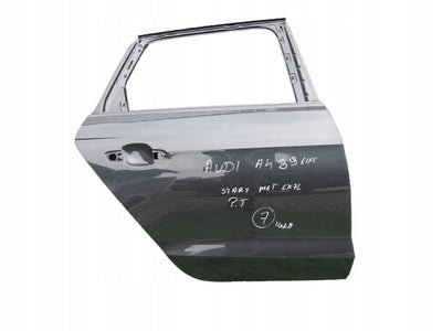 AUDI A4 B9 8W LIFT 20- KOMBI DRZWI PRAWY TYŁ SZARY MET. LX7L 8W9833052G