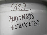 AUDI A4 B9 8W A6 4G S LINE FELGA 7,5x18 8W0071498