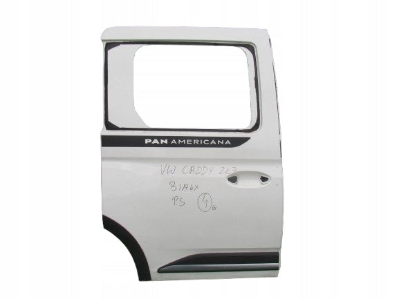 VW CADDY 2K7 20- PanAmericana DRZWI PRAWY TYŁ PRZESUWNE 2K7843108BJ
