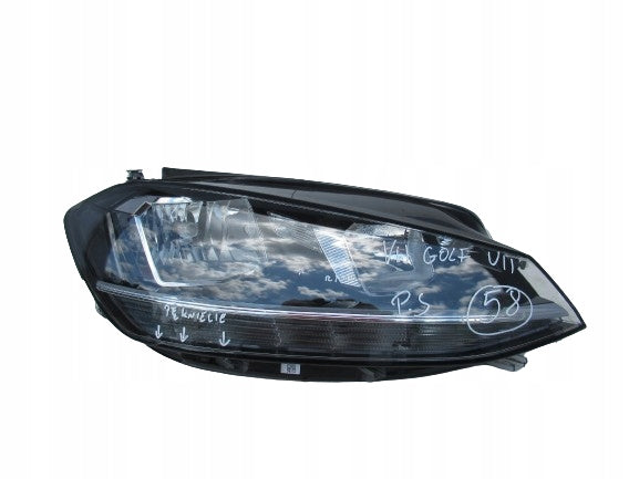 VW GOLF 7 VII LIFT 5G 16- LAMPA PRAWA ZWYKŁA LED 5G1941006D