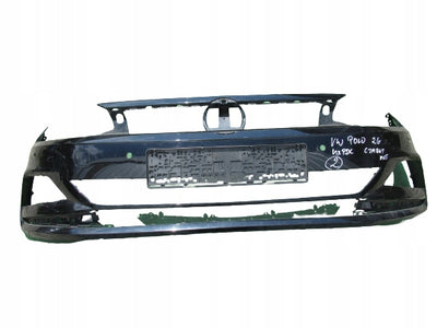 VW POLO 2G VI 6 ZDERZAK PRZÓD 2G0807221 CZARNY