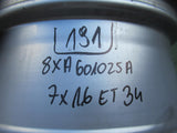 AUDI A1 8X 8XA LIFT FELGA ALUMINIOWA 7x16 ET 34 8XA601025A ORYG