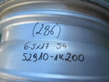 HYUNDAI ix20 FELGA ALUMINIOWA 6,5x17 ET 54 5x114,3 52910-1K200