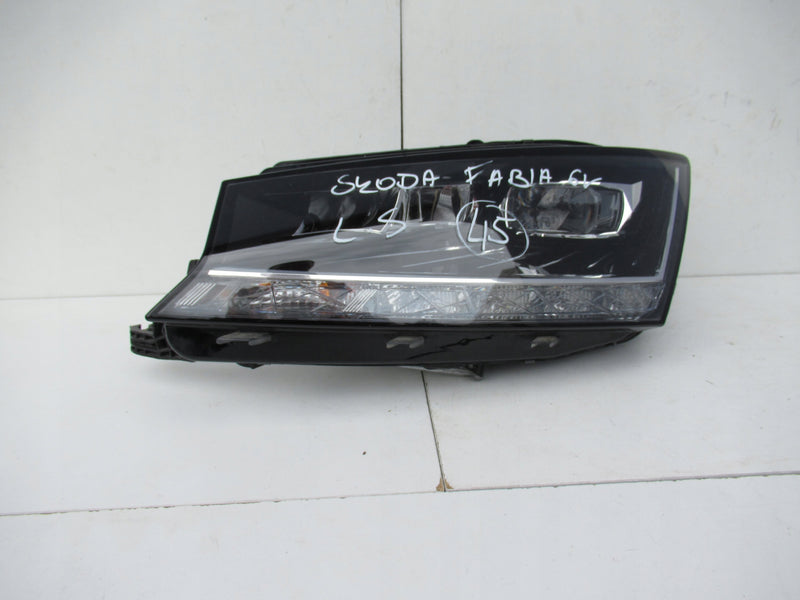 SKODA FABIA III 3 6V LIFT 18- LAMPA FULL LED LEWA