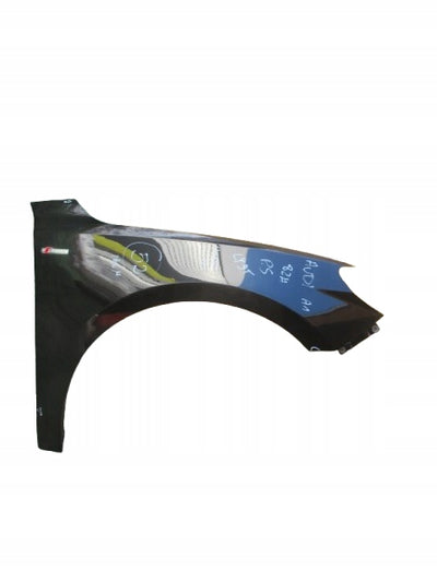 AUDI A1 82A 2 II 19- BŁOTNIK PRAWY CZARNY METALIK IGŁA LY9T 82A821022