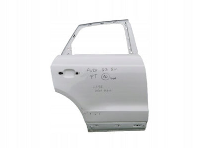 AUDI Q3 I 1 8U 11-18 DRZWI PRAWE TYŁ BIAŁA PERŁA LS9R 8U0833052A 8U0833052B