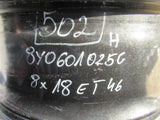 AUDI A3 S3 8Y S LINE S-LINE FELGA SZARA 8x18 ET 46 8Y0601025G