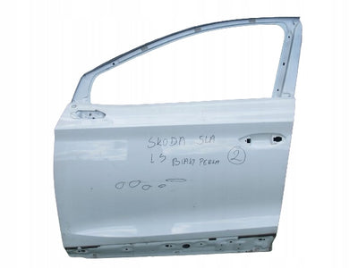 SKODA ENYAQ IV 5LA 21- DRZWI LEWY PRZÓD BIAŁE 5LA831311 5LA831051A