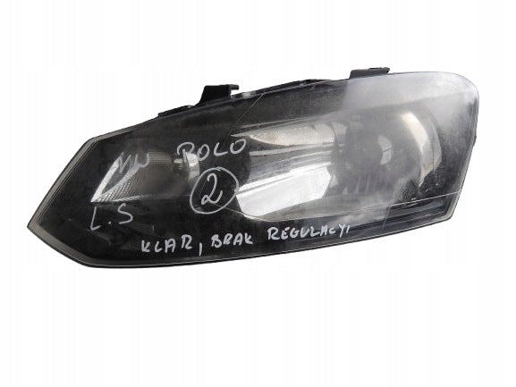 VW POLO 09-13 6R LAMPA PRZEDNIA PRZÓD LEWA ZWYKŁA 6R1941015E