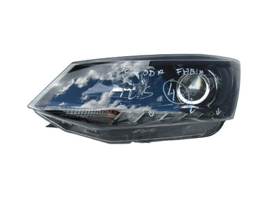 SKODA FABIA III 3 6V LAMPA LEWA SOCZEWKA 6V1941015