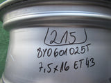 AUDI A3 8Y S LINE FELGA 7,5x16 ET 43 8Y0601025T