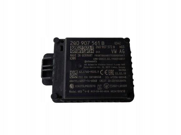 VW AUDI SEAT SKODA RADAR DISTRONIC ACC 2Q0907561B 2Q0907572B