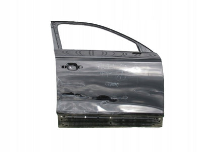 AUDI Q5 80A II 2 17- DRZWI PRAWY PRZÓD CZARNY MET. LISTWA 80A831052H