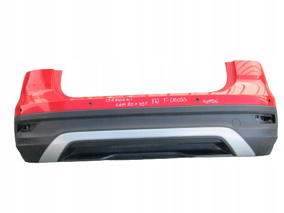 VW T-CROSS T CROSS 2GM ZDERZAK TYŁ PDCx4 2GM807421