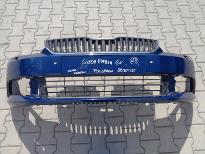 SKODA FABIA 6V 3 III ZDERZAK PRZÓD PDC 6V0807221