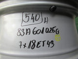 AUDI Q3 SQ3 83A FELGA ALUMINIOWA 7x18 ET 43 83A601025G