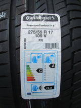 CONTINENTAL PREMIUM CONTACT 6 OPONA NOWA 275/55/17 109V NOWA