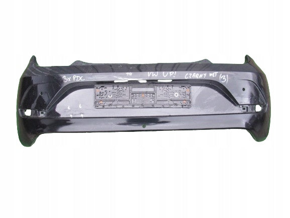 VW UP ZDERZAK TYŁ LIFT 1S 2016- 3x PDC 1S6807421AB 1S6807417BC
