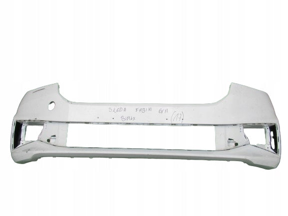 SKODA FABIA 6VA 4 IV 21- ZDERZAK PRZÓD BIAŁY 6VA807221