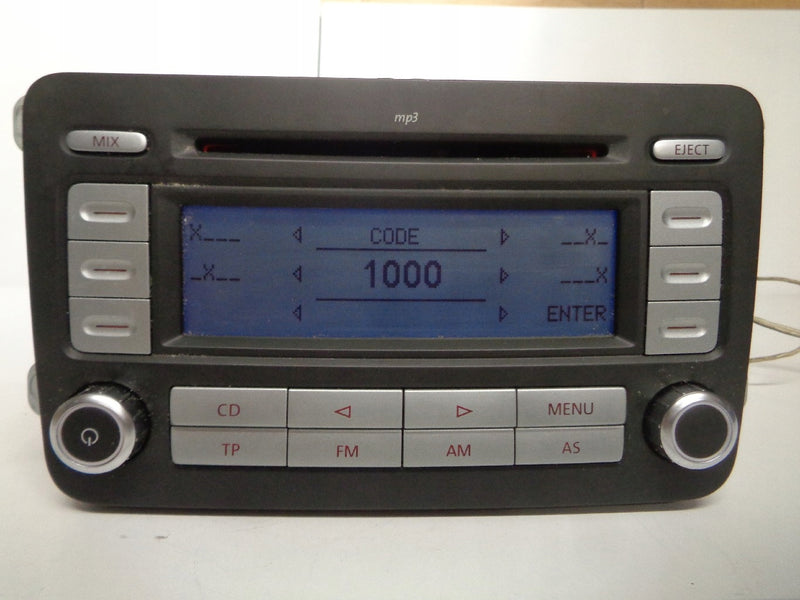 VW GOLF V 5 TORAN CADDY MP3 RADIO CD 1K0035186AD