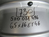 VW GOLF VIII 8 5H FELGA ALUMINIOWA GAVIA 6,5x16 ET 46 5H0071496