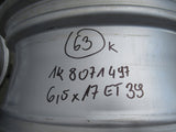 VW SCIROCCO PASSAT CC 1K8 FELGI 6,5x17 1K8071497
