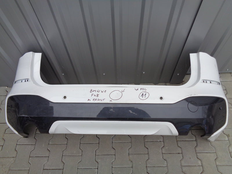 BMW X1 F48 ZDERZAK 4 x PDC M PAKIET TYŁ 8059877