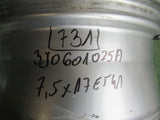 VW PASSAT B9 3J FELGA ALUMINIOWA 7,5x17 ET 41 3J0601025A