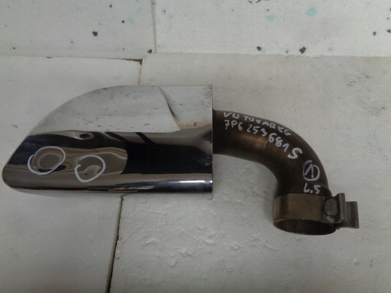 VW TOUAREG 10-18 7P KOŃCÓWKA WYDECHU CHROM LEWA