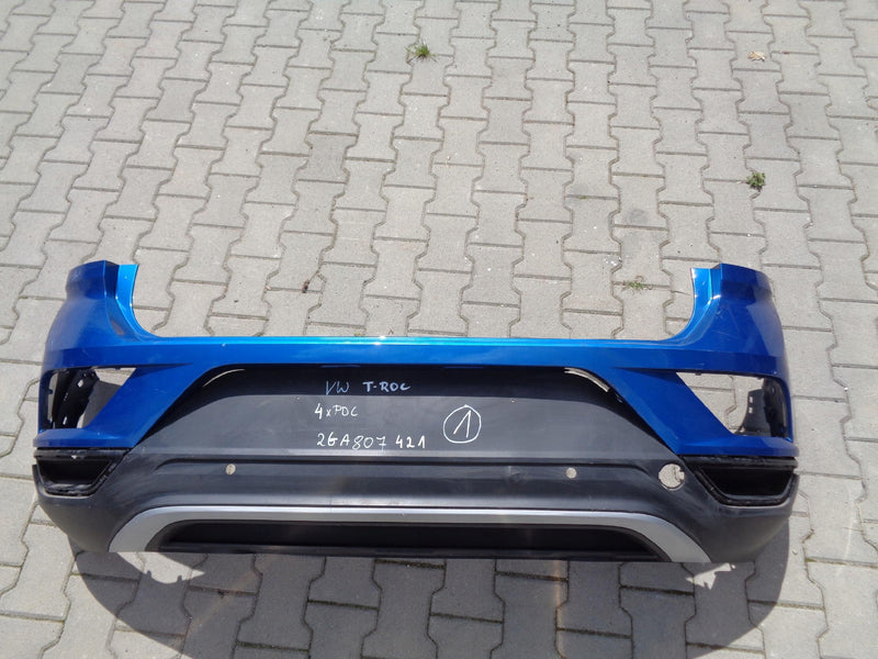 VW T ROC TROC ZDERZAK TYŁ 2GA807421