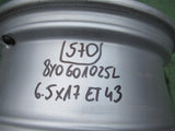 AUDI A3 S3 8Y S LINE FELGA 6,5x17 ET 43 8Y0601025L