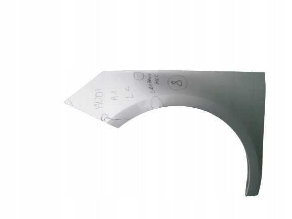 AUDI A1 8X0 8XA BŁOTNIK LEWY SREBRNY 8X0821105A