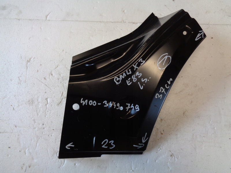 BMW X3 E83 E 83 PRÓG SŁUPEK NAROŻNIK LEWY ORYGINAŁ 4100 3449749