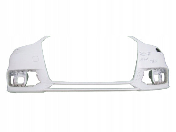 AUDI A1 LIFT 8XA 14- ZDERZAK PRZÓD BIAŁY SPRYSKIWACZE 8XA807437