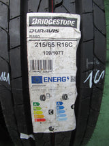 OPONA BRIDGESTONE DURAVIS R660 215/65/16C 109/107T 2 szt NOWE