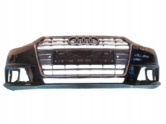 AUDI A4 B9 8W 16-19 ZDERZAK PRZÓD CZARNY GRILL 8W0807437
