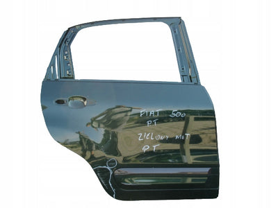 FIAT 500L 500 L DRZWI PRAWY TYŁ ZIELONE ORYGINAŁ