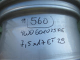AUDI A5 S LINE A4 B9 8W FELGA 7,5x17 8W0601025AE