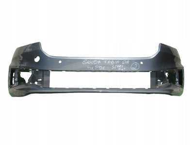 SKODA FABIA 6VA 4 IV 21- ZDERZAK PRZÓD SZARY 6VA807221