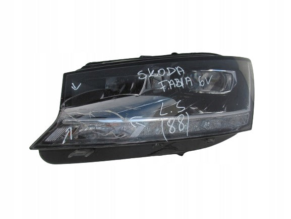 SKODA FABIA 3 6V LIFT 17- LAMPA LEWA FULL LED 6V1941015F
