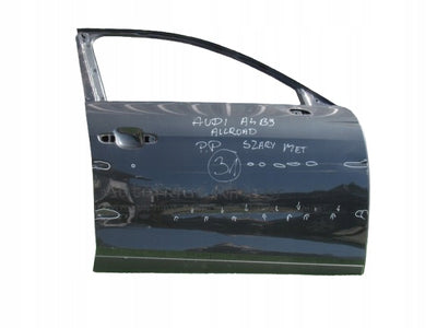 AUDI A4 ALLROAD B9 8W LIFT 20- DRZWI PRAWY PRZÓD SZARY METALIK 8W0831052B