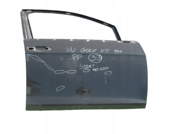 VW GOLF VII 7 5G 13- DRZWI PRAWE PRZÓD 5G4831312B 5G4831056AS