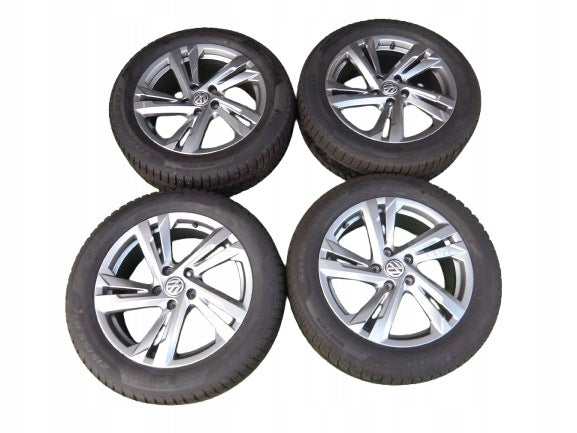 VW T-ROC 2GA TOURAN 5TA SEAT SKODA FELGI KOŁA 7x17 ET 45 ZIMA PIRELLI 6,7mm