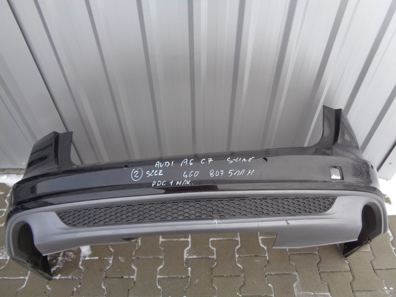 AUDI A6 C7 4G S LINE 4G9 KOMBI AVANT ZDERZAK TYŁ