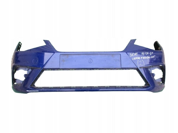 SEAT IBIZA 5 V 6F 17- ZDERZAK PRZÓD NIEBIESKI 6F0807221D