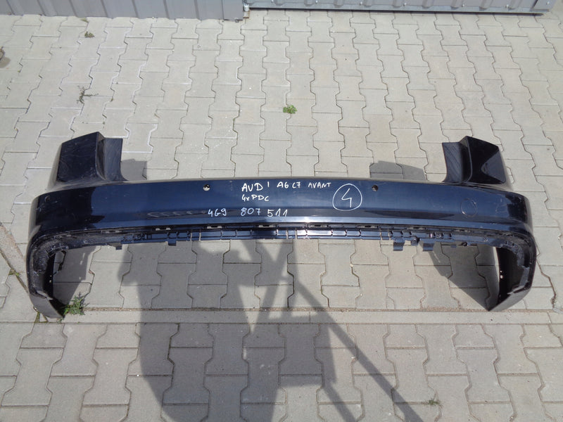 AUDI A6 C7 S LINE LIFT 4G9 KOMBI AVANT ZDERZAK TYŁ