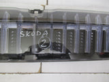 SKODA ENYAQ IV 5LA 20- GRILL ATRAPA CRYSTAL FACE LED 5LA941107A