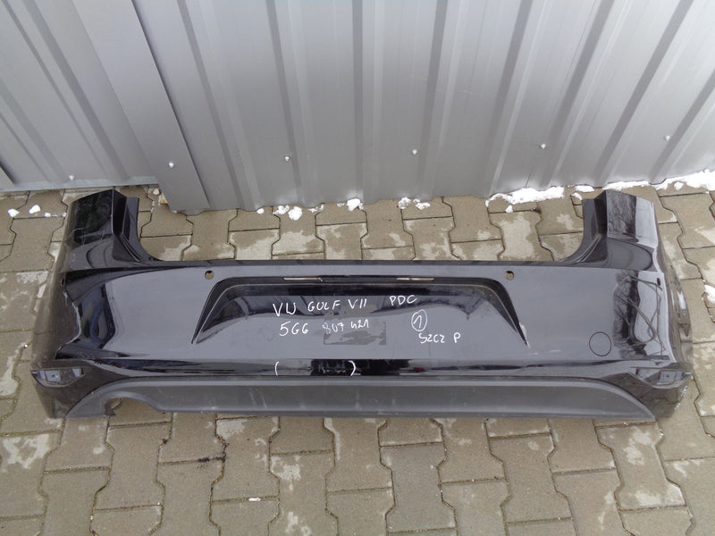 VW GOLF 7 VII ZDERZAK TYŁ TYLNY PDC 5G6807421