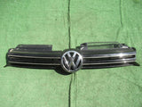 VW GOLF 6 VI 5K 08-13- GRILL ATRAPA CZARNY CHROM ORYG 5K0853653 5K0853651AL